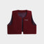Maroon Cropped Vest